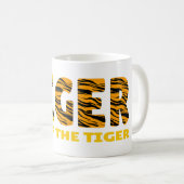 Oog van de tijger koffiemok (Voorkant rechts)