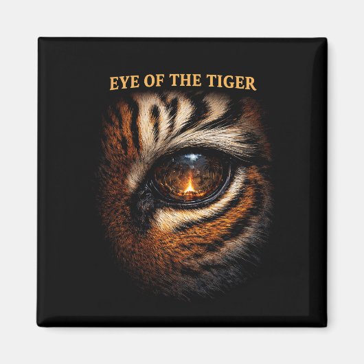 Oog van de Tijger Magneet (Voorkant)