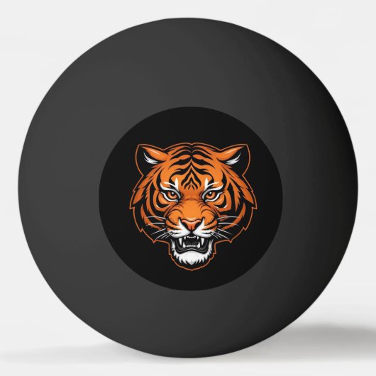 Oog van de Tijger Pingpongbal (Voorkant)