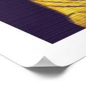 Oog van de tijger poster (Hoek)