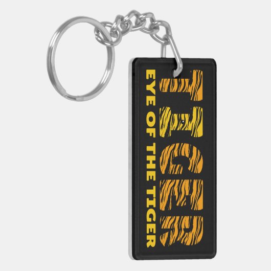 Oog van de tijger sleutelhanger (Voorkant Links)