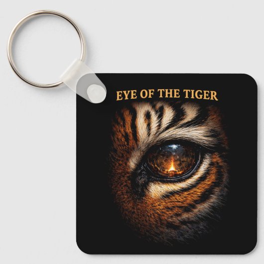 Oog van de Tijger Sleutelhanger (Voorkant)