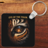 Oog van de Tijger Sleutelhanger (Achterkant)