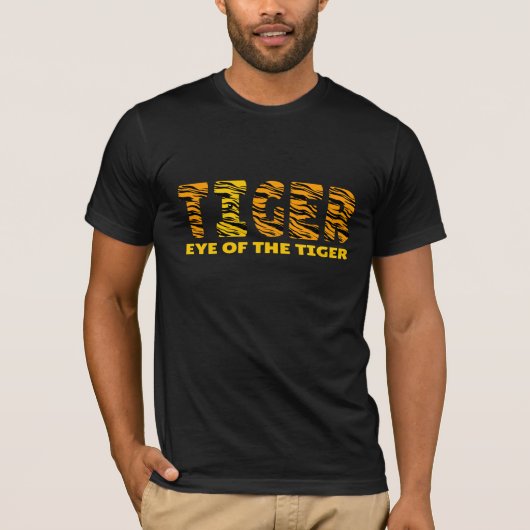 Oog van de tijger t-shirt (Voorkant)