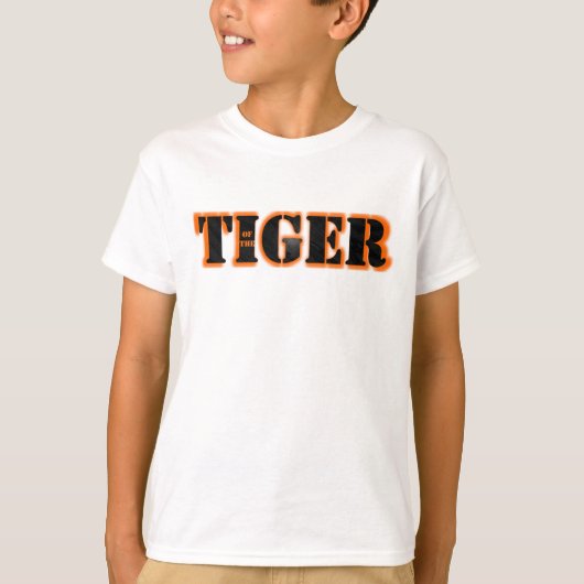 Oog van de tijger t-shirt (Voorkant)