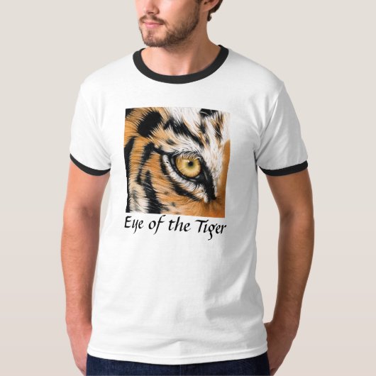 Oog van de tijger t-shirt (Voorkant)