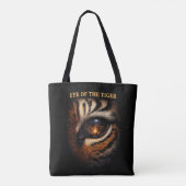Oog van de Tijger Tote Bag (Achterkant)