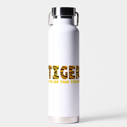 Oog van de tijger waterfles (Voorkant)
