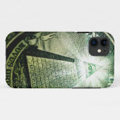 "Oog van de Voorzienigheid" Geldpiramide Case-Mate iPhone Case (Achterkant (horizontaal))