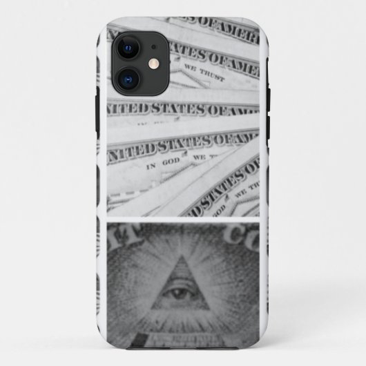Oog van de voorzienigheid stapel Case-Mate iPhone case (Achterkant)