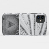 Oog van de voorzienigheid stapel Case-Mate iPhone case (Achterkant (horizontaal))