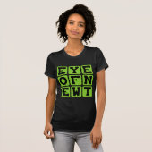 Oog van de watersalamander, toveringrediënt t-shirt (Voorkant volledig)