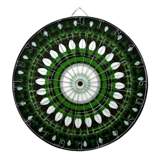Oog van de Witte Magnolia Dartbord (Voorkant)