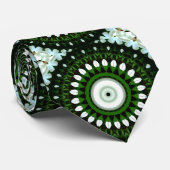 Oog van de Witte Magnolia Stropdas (Opgerold)