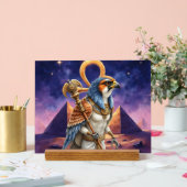 Oog van de Zon – De Eeuwige Valk van de Woestijn Acryl Bord (Huwelijk)