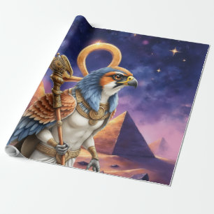 Oog van de Zon – De Eeuwige Valk van de Woestijn Cadeaupapier