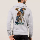 Oog van de Zon – De Eeuwige Valk van de Woestijn Hoodie (Achterkant)