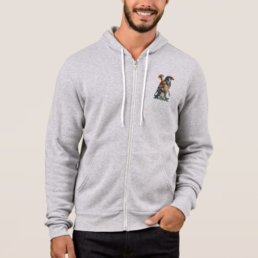 Oog van de Zon – De Eeuwige Valk van de Woestijn Hoodie (Voorkant)