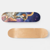 Oog van de Zon – De Eeuwige Valk van de Woestijn Persoonlijk Skateboard (Horizontaal)
