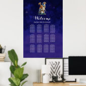 Oog van de Zon – De Eeuwige Valk van de Woestijn Poster (Thuiskantoor)