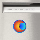 Oog Van De Zon Ronde Magneet (Insitu (Vaatwasser))