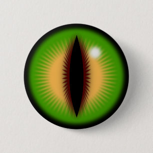 Oog van draak ronde button 5,7 cm