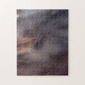 Oog van een besmet paardendier legpuzzel (Verticaal)