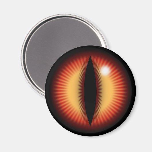 Oog van een draak magneet (Voorkant / Achterkant)