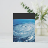 Oog van een orkaan briefkaart (Staand voorkant)
