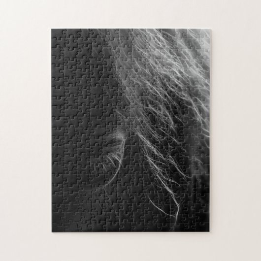 Oog van een paard legpuzzel (Verticaal)
