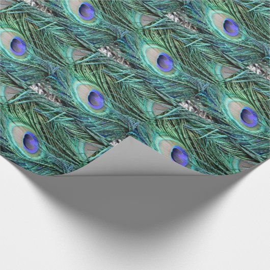 Oog van een peacockdoether cadeaupapier (Hoek)