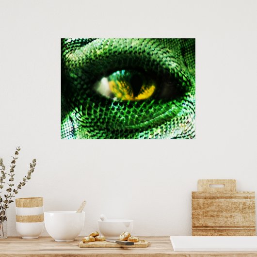 Oog van een ...? poster (Keuken)