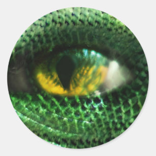 Oog van een... ronde sticker