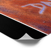 Oog van een Thoroughbred Poster (Hoek)