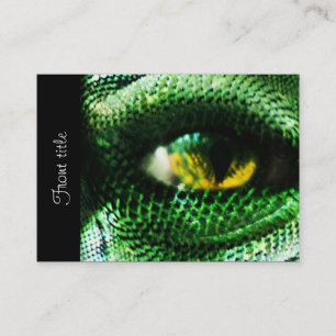 Oog van een ...? visitekaartje