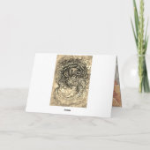 Oog van een Zee monster Kaart (Achterkant)