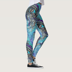 Oog van een Zee monster Leggings