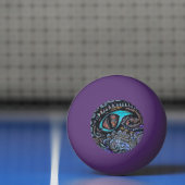 Oog van een Zee monster Pingpongbal (Net)