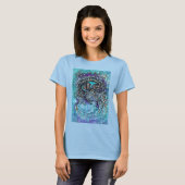 Oog van een Zee monster T-shirt (Voorkant volledig)