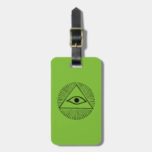 Oog van God Bagagelabel