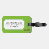 Oog van God Bagagelabel (Achterkant horizontaal)