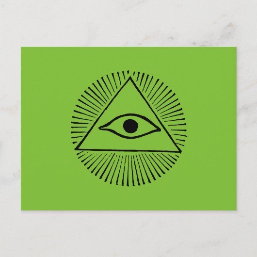 Oog van God Briefkaart (Voorkant)