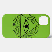 Oog van God Case-Mate iPhone Case (Achterkant (horizontaal))