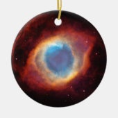Oog van God Helix Nebula Stars Red Blue Ornament (Voorkant)
