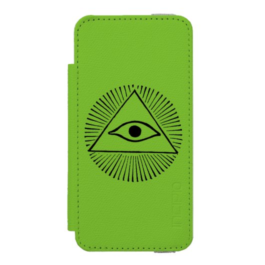 Oog van God Incipio iPhone Portemonnee Hoesje (Voorkant Agenda)