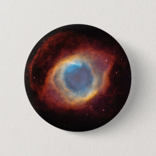 Oog van God Nebula Ronde Button 5,7 Cm