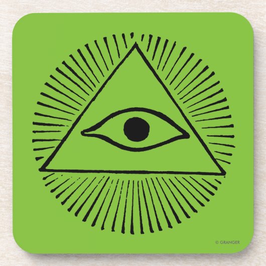Oog van God Onderzetter (Voorkant)