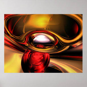 Oog van het Abstracte Poster Goden