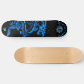 Oog van het merk Dragon Blue en Black Dd Persoonlijk Skateboard (Horizontaal)