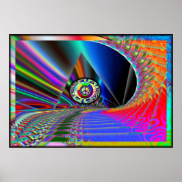 Oog van het Poster van de piramide